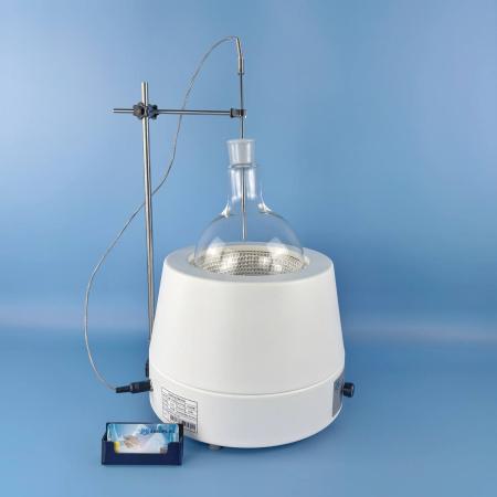 Колбонагреватель с магнитной мешалкой 5drops-2000DS на 2000 мл, с цифровым дисплеем и внешним датчиком температуры