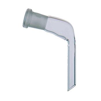 Алонж АИ-19/26-70 мм, изогнутый, шлиф 19/26 (ГОСТ 25336-82)