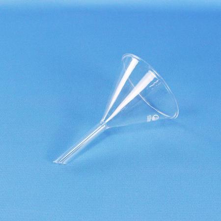 Воронка лабораторная, диаметр 100 мм, стекло, без шлифа - В наличии