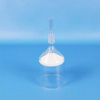 Воронка фильтровальная лабораторная (Шотта), диаметр 70 мм, пор. 100 мкм, шлиф 19/26