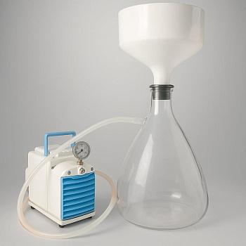 Вакуумная установка для фильтрования "Водопад-1" с Бюхнера 250 мм