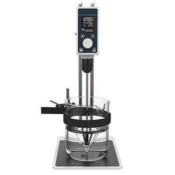 Верхнеприводная мешалка 5drops-OS-50 Pro, до 50 литров, с фиксатором посуды, максимальная вязкость 35000 Мпа