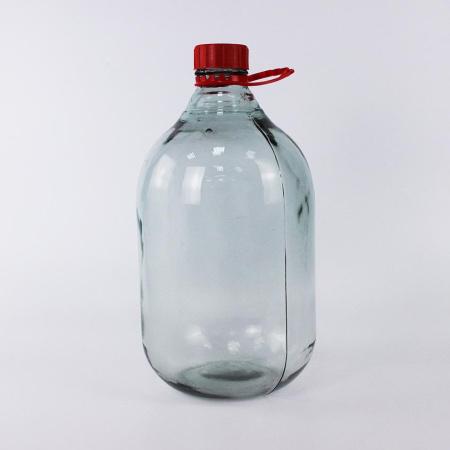 Стеклянная бутыль "СССР", 10 л, с ручкой