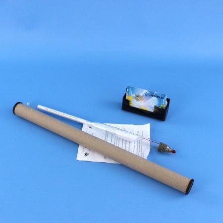 Ареометр для спирта АСПТ (60...100%), с термометром, (ГОСТ 18481-81)