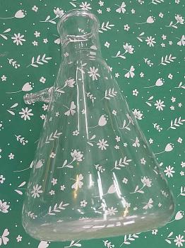 УЦЕНКА Колба Бунзена, 1000 мл, без шлифа