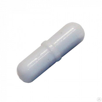 Якорь для магнитной мешалки B50,50x7,5, фторопласт, цилиндрический с кольцевым утолщением