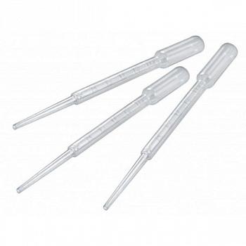 Пипетка для переноса жидкости (Пастера), 1 мл, нестерильная, Gr.Med, 500 шт/упак