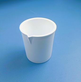 Стакан лабораторный, 100 мл, фторопласт, с носиком