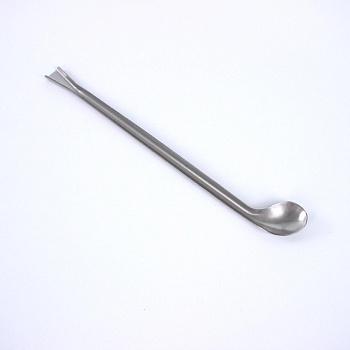 Ложка изогнутая, металлическая