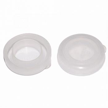 Крышка для банок БТС-10, 30, натягиваемая, белая, п/э, 500 шт/упак
