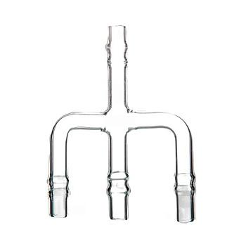 Соединительная трубка, диаметр 15 мм, В-образная, стекло, 2 шт/упак