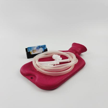 Резиновая кружка Эсмарха на 1 л, с европодвесом, 2 шт/уп