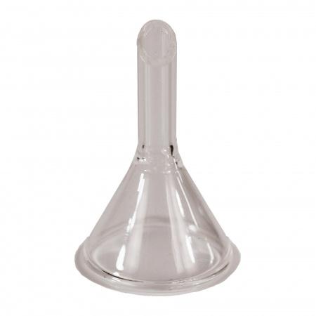 Воронка лабораторная, диаметр 25 мм, стекло, без шлифа - В наличии