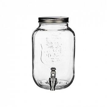 Лимонадница 8,2 литра "Лондон" с винтовой крышкой, с краном Лимонадница 8,2 литра "Лондон" с винтовой крышкой, с краном