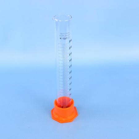 Цилиндр мерный, 3-250-2, 250 мл, с пластиковым основанием, с носиком Цилиндр мерный, 3-250-2, 250 мл, с пластиковым основанием, с носиком