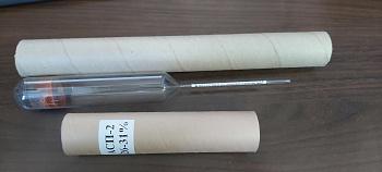 Ареометр для спирта АСП-2 (26....31 % об.), истекла поверка Ареометр для спирта АСП-2 (26....31 % об.), истекла поверка