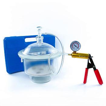 Вакуумная установка для высушивания веществ 5Drops C180 с ручным насосом 
