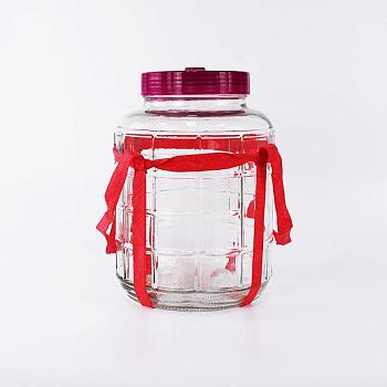 Банка (бутыль) стеклянная объёмом 12 литров с гидрозатвором