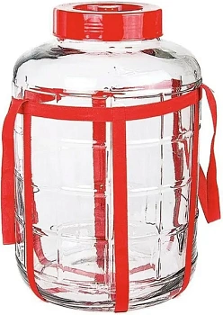 Банка (бутыль) стеклянная 14 литров с гидрозатвором