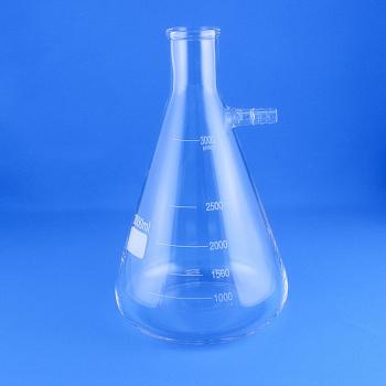 Колба Бунзена 5drops, 3000 мл, стекло Boro 3.3, без шлифа