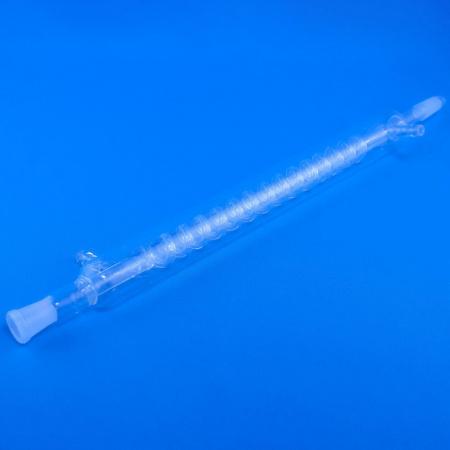 Змеевиковый (спиральный) холодильник, 300 мм, шлифы 14/23-14-23 - В наличии