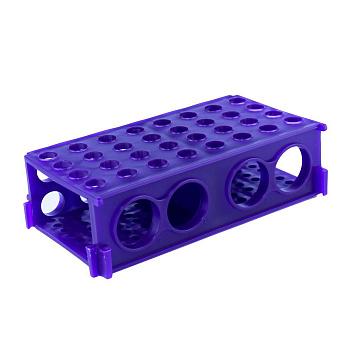 Штатив для пробирок диам. 30/16/12/6 мм, гнезд 4/12/32/96, п/п