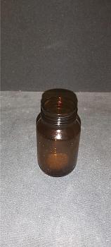 Уценка Медицинская банка (флакон) 100 мл ТЁМНОЕ стекло Уценка Медицинская банка (флакон) 100 мл ТЁМНОЕ стекло