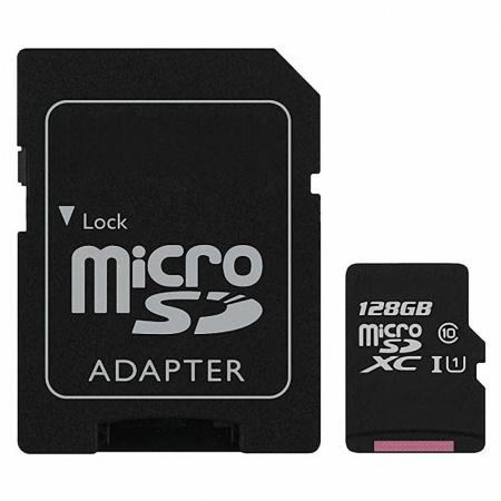 Карта памяти MICRO SD 128GB "Cyber Memory" (подарок) - В наличии