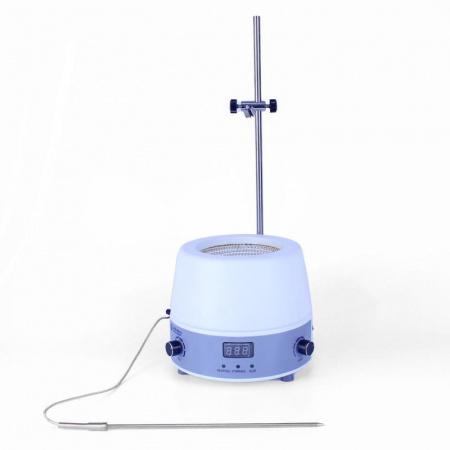 Колбонагреватель с магнитной мешалкой 5drops-500DS на 500 мл, с цифровым дисплеем и внешним датчиком температуры