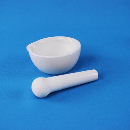 Ступка с пестиком, диаметр 80 мм, фарфор