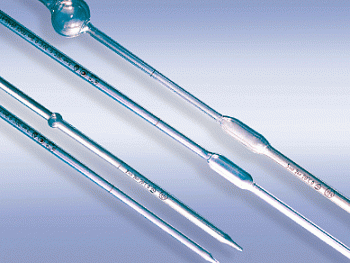 Пипетка с одной отметкой (Мора) 2-2-100, 100 мл, с расширением, 2 шт/упак