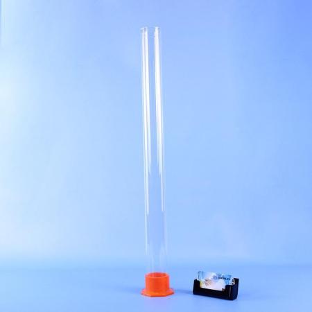 Цилиндр для ареометров, 900 мл, без делений, с пластиковым основанием