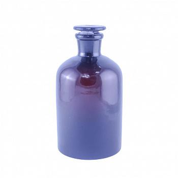 Склянка (штанглас), 2500 мл, темное стекло, с притёртой пробкой, узкое горло Склянка (штанглас), 2500 мл, темное стекло, с притёртой пробкой, узкое горло