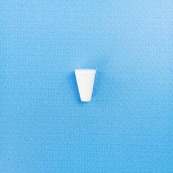 Пробка силиконовая по ГОСТу, № 7,5, 10,2/5,2 мм, 50 шт/упак