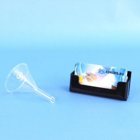 Воронка лабораторная, диаметр 56 мм, стекло, без шлифа