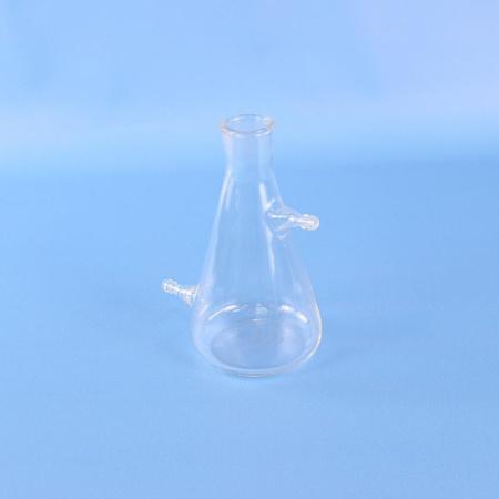 Колба Бунзена с двумя тубусами, 500 мл, без шлифа - Под заказ