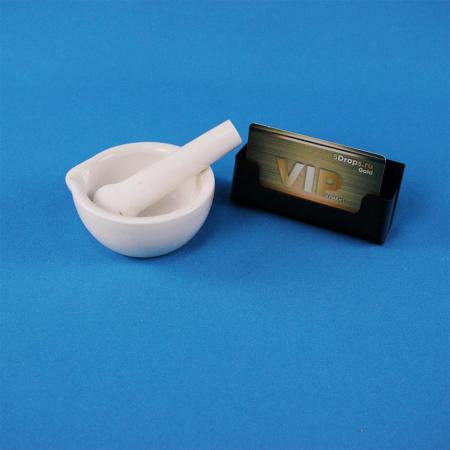 Ступка с пестиком, диаметр 80 мм, фарфор