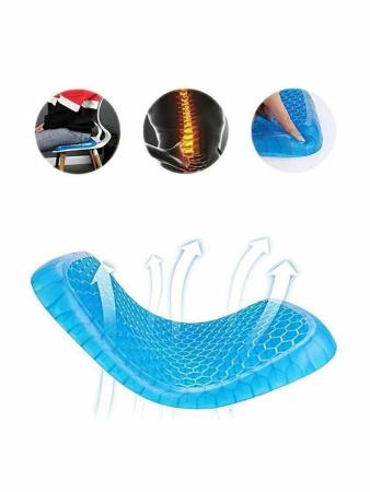 Автомобильная ортопедическая гелевая подушка на сиденье "OrthoGel Pad" (подарок) Автомобильная ортопедическая гелевая подушка на сиденье "OrthoGel Pad" (подарок)