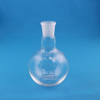 Колба плоскодонная 5drops П-1-500, 500 мл, шлиф 29/32 Колба плоскодонная 5drops П-1-500, 500 мл, шлиф 29/32