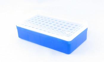 Штатив-бокс для пробирок Эппендорфа объемом 0,5 мл, 72 гнезд, п/п