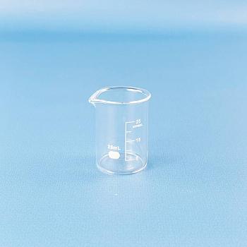 Стакан лабораторный низкий 5drops Н-1-25, 25 мл, стекло Boro 3.3, градуированный Стакан лабораторный низкий 5drops Н-1-25, 25 мл, стекло Boro 3.3, градуированный