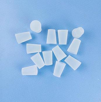 Пробка силиконовая по ГОСТу, № 14,5, 17,3/12,3 мм, 50 шт/упак