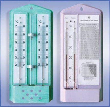 ПСИХРОМЕТР БЫТОВОЙ ПБУ (0…+45) С - Под заказ