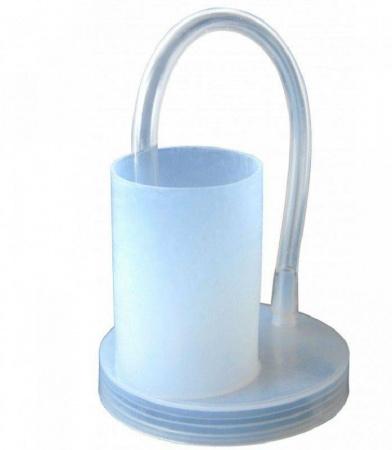 Пластиковая крышка-гидрозатвор на банку - Под заказ