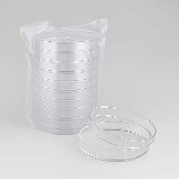 Чашка Петри, 90/15 мм, стерильная, полистирол, 10 шт/упак