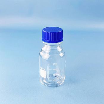 Банка для реактивов 5drops GL45, 250 мл, стекло Boro 3.3, светлое стекло, с винтовой крышкой, градуированная Банка для реактивов 5drops GL45, 250 мл, стекло Boro 3.3, светлое стекло, с винтовой крышкой, градуированная