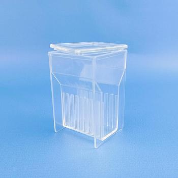 Кювета 56х56х85, тип Хеллендаля, на 8 стекол, полиметилпентен, для приготовления микропрепаратов, IT, 1 шт Кювета 56х56х85, тип Хеллендаля, на 8 стекол, полиметилпентен, для приготовления микропрепаратов, IT, 1 шт