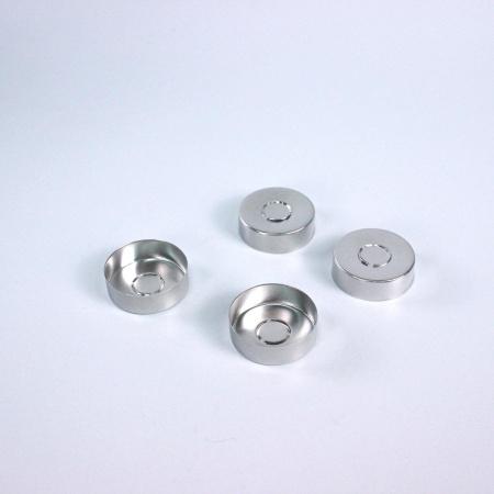 Колпачок на бутылки для крови, горло G34, алюминий, 500 шт/упак