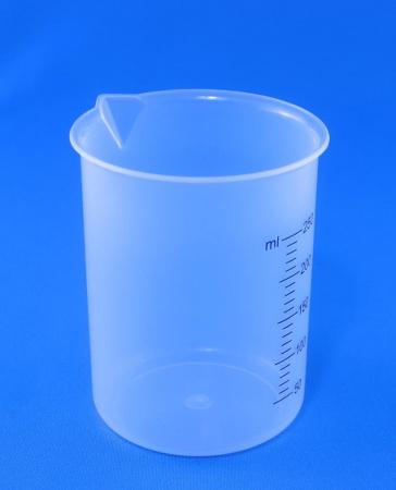 Стакан лабораторный, 250 мл, полипропилен, градуированный - В наличии