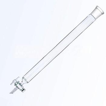 Хроматографическая колонка, 305х17 мм, с PTFE краном, с фильтром ПОР 100, со шлифом, 1 шт